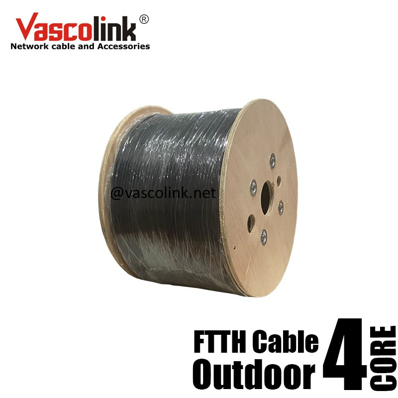Vascolink Kabel Fiber Optik 4 Core  3seling baja 1000meter