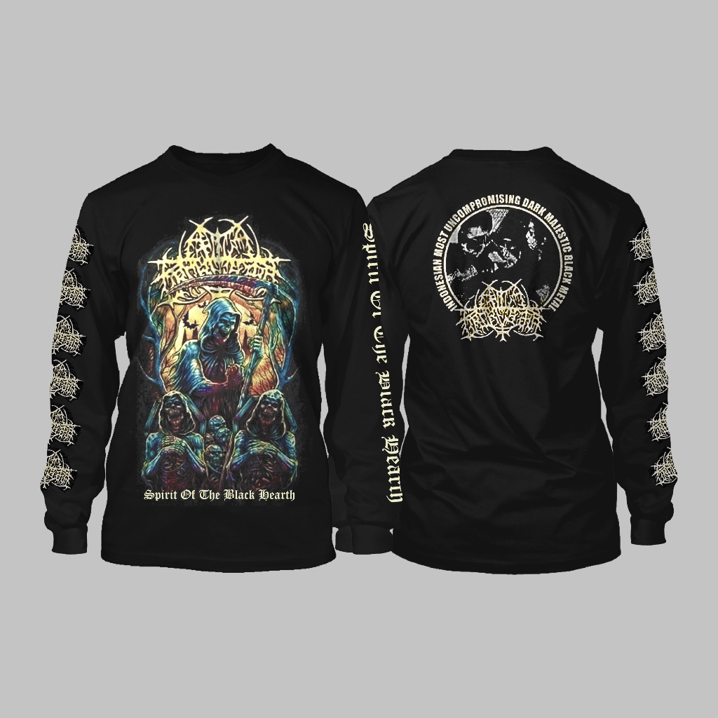 Official Merch From Ritual Orchestra - Spirit of The Black Hearts Long Sleeve