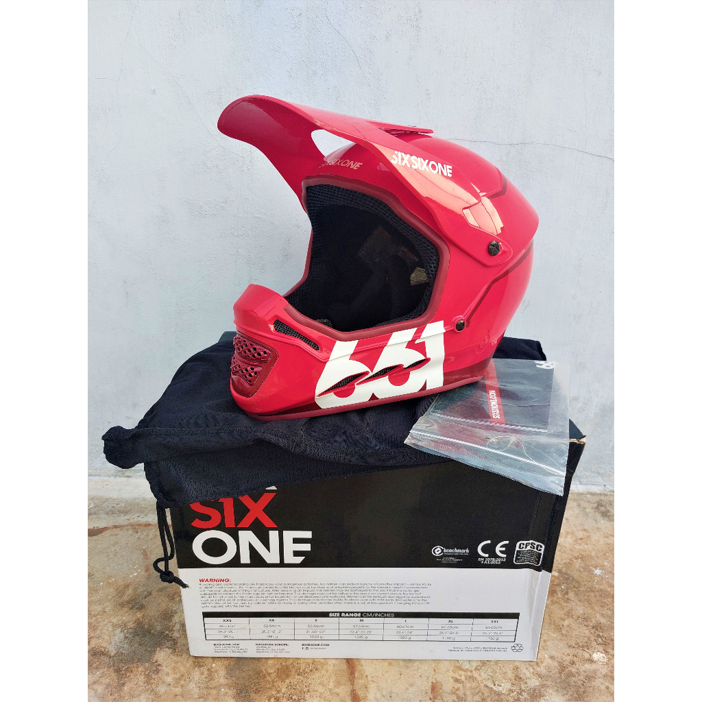 Helm fullface sixsixone 661 not fox kali specialized giro cairbull leatt bell tld 7idp met 100% kask