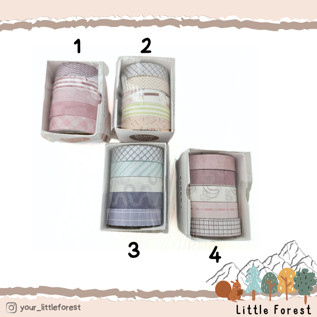 

Masking Tape Roll Decoration/ Washi Tape Decoration/ Selotip Kertas Motif Dekorasi