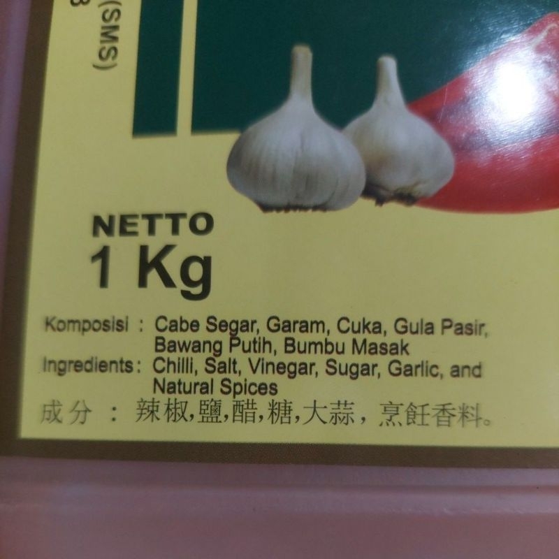 Saos Sambal Pohon Cabe 330 Ml Terlaris