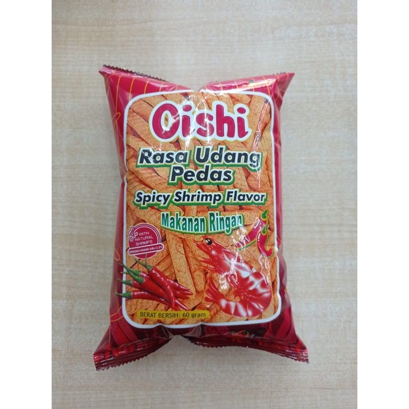 

Oishi Udang Pedas 70gr