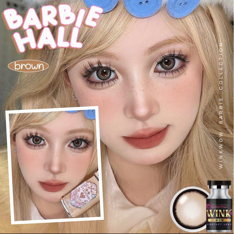 SOFTLENS Wink Barbie hall brown/chestnut Dia 14.5mm