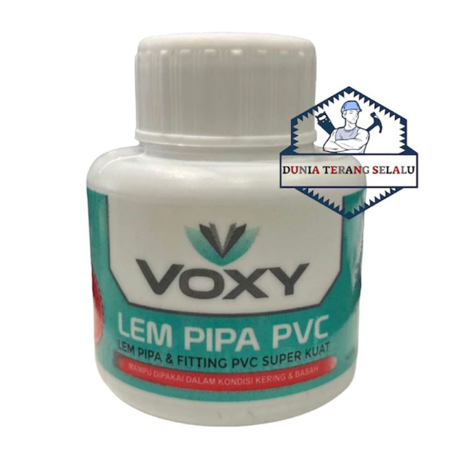

Lem Pipa Pvc VOXY 100gr Botol Dengan Kuas - Lem Paralon Pralon Pipe Adhesive