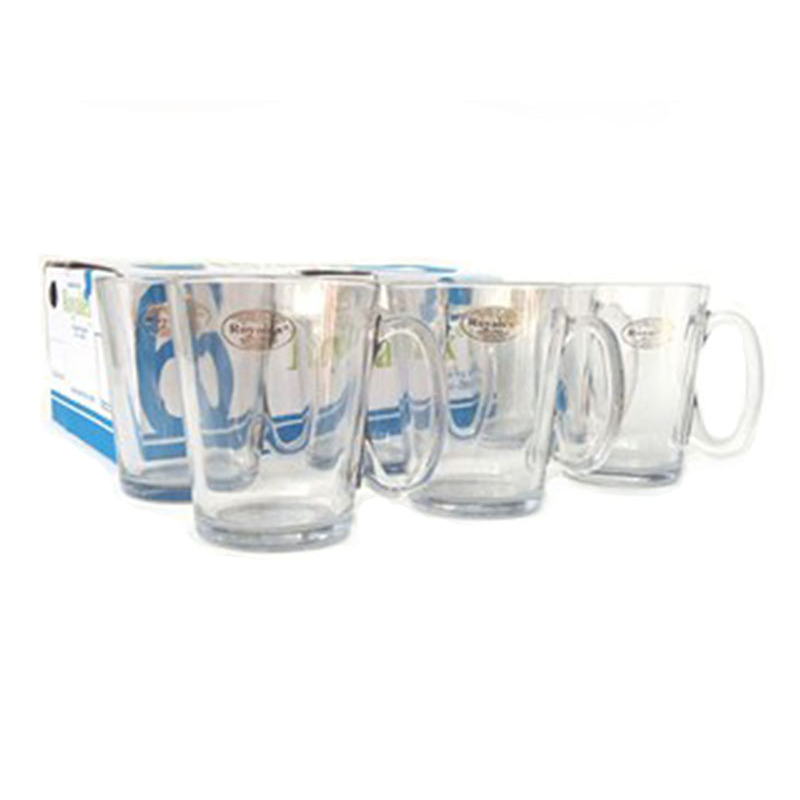 alkena_storee - royalex kig gelas cappuccino 290ml cmv-300 - kenya mug kopi set isi 6 pcs