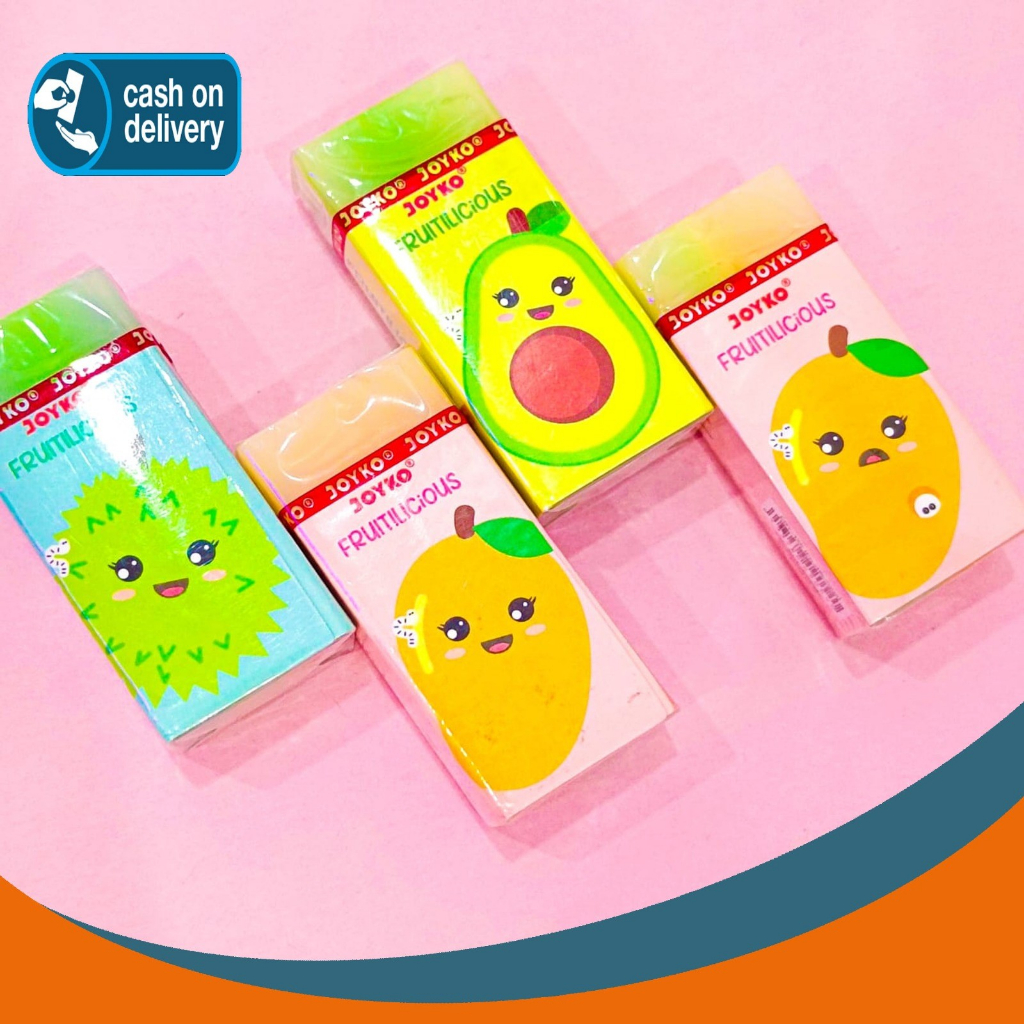 

PENGHAPUS JOYKO ER-135 HAPUSAN FRUIT ALAT-ALAT SEKOLAH AESTHETIC COD LUCU IMUT KADO UNIK TERMURAH