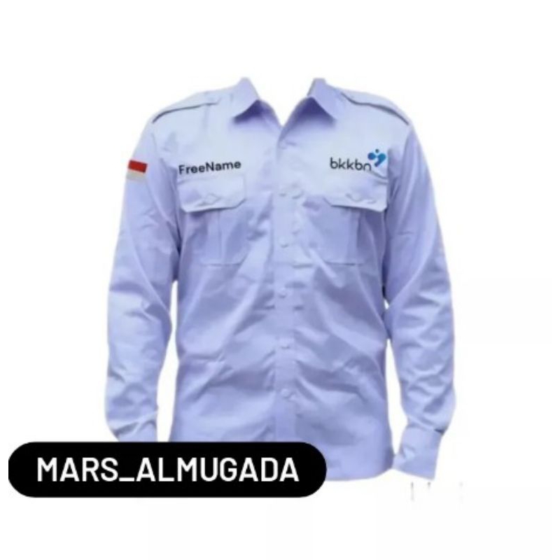 BAJU BKKBN SERAGAM BKKBN KEMEJA BKKBN BORDIR