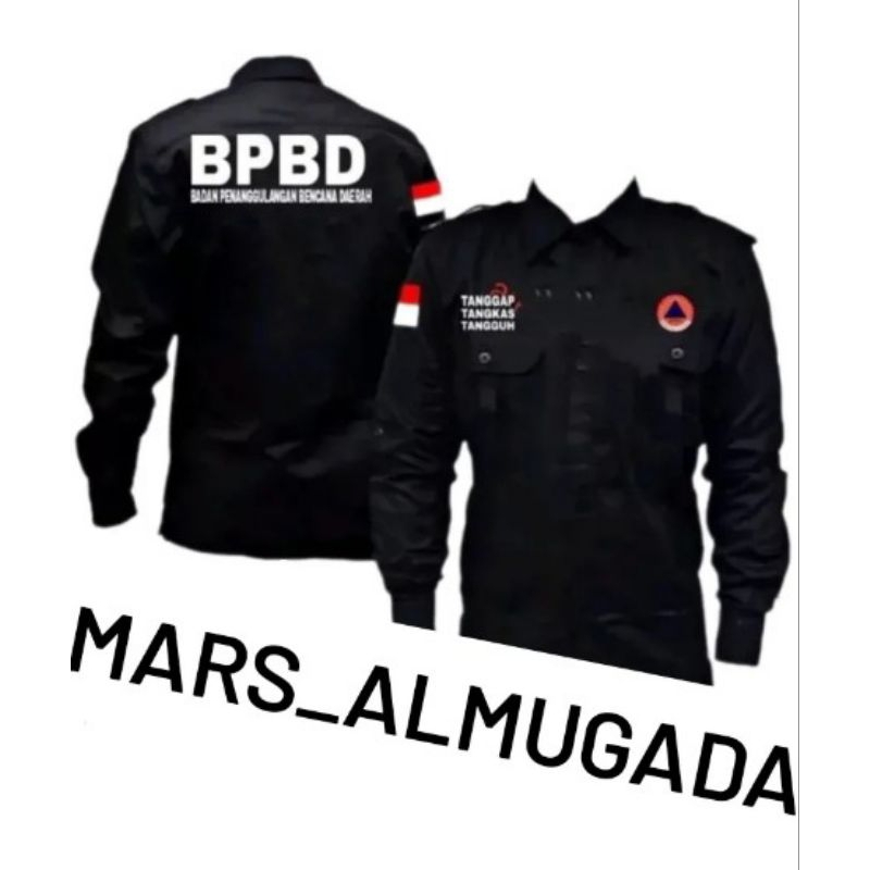 SERAGAM BPBD BAJU BPBD KEMEJA BPBD TANGAN PANJANG