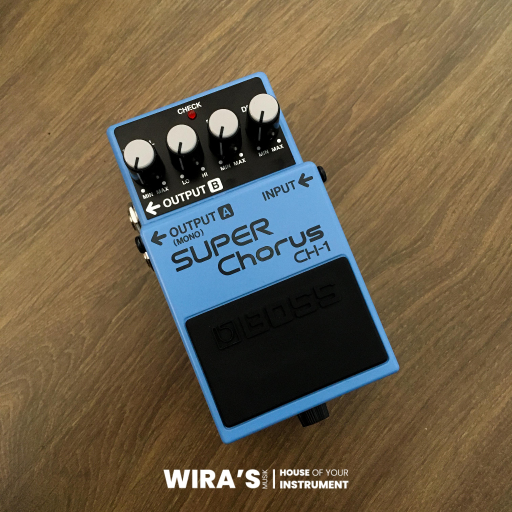 Boss CH1 Super Chorus Pedal efek