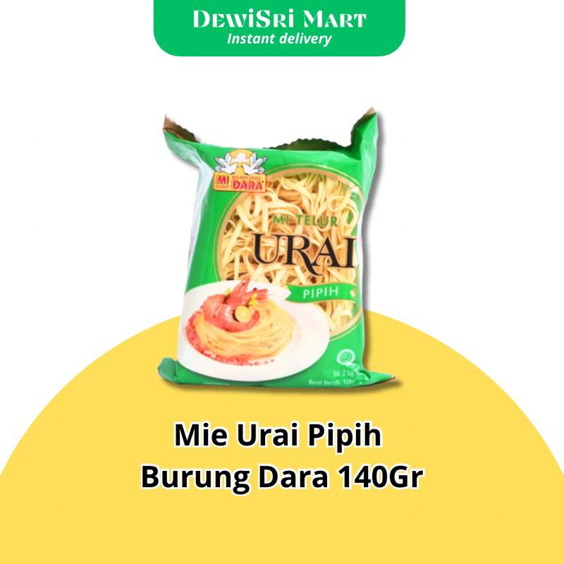 

Mie Telur Pipih Urai 140gr - Dewi Sri Mart