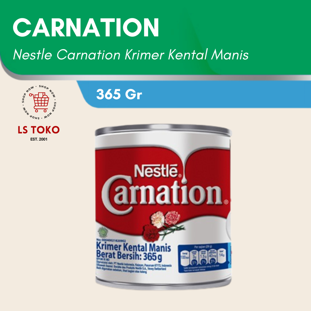 

Susu Kental Manis Carnation Kemasan 365gr