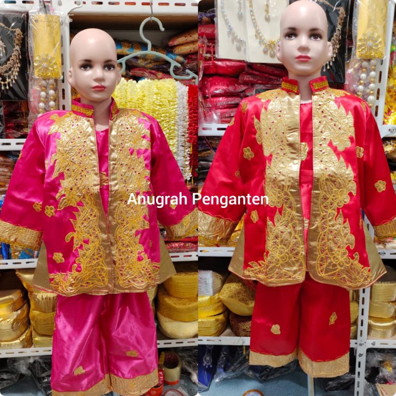 baju anak rokie padang bordir