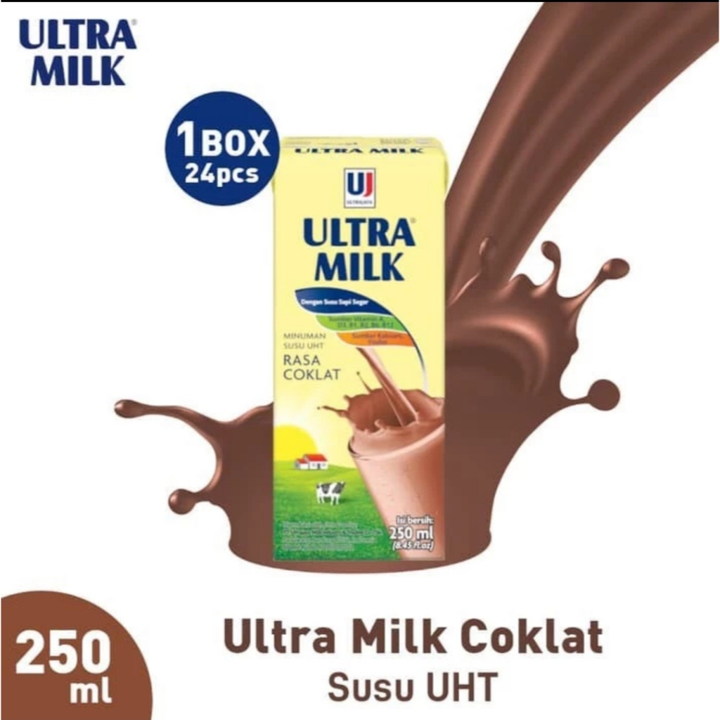

Susu ultra coklat 250ml