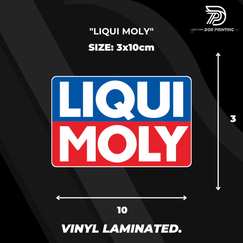 

STICKER/ LIQUI MOLY VIRALL KEREN LOGO LIQUI MOLY