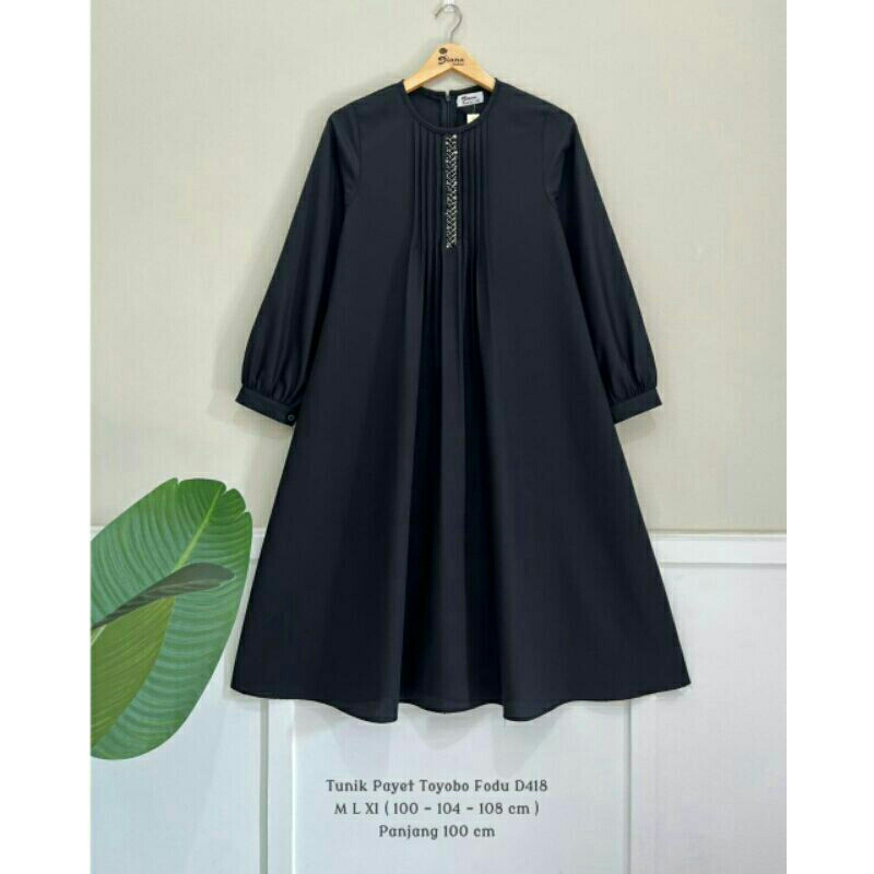 Tunik diana fashion , tunik casual katun toyobo batu payet , tunik wanita , tunik murah , tunik sosi