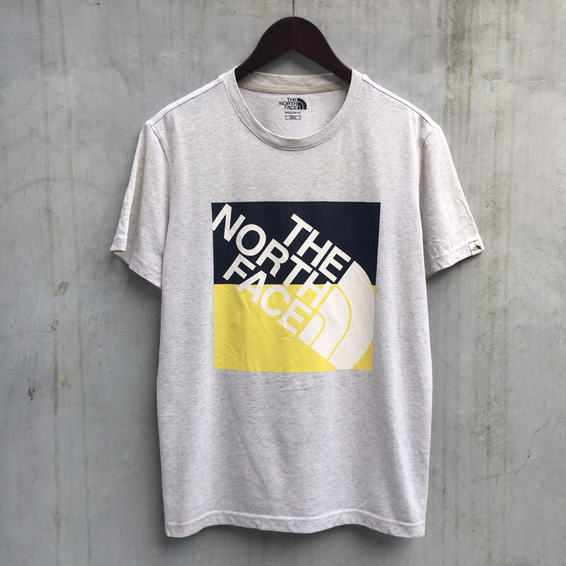 Kaos Basic by The North Face Big Logo tee Grey Medium