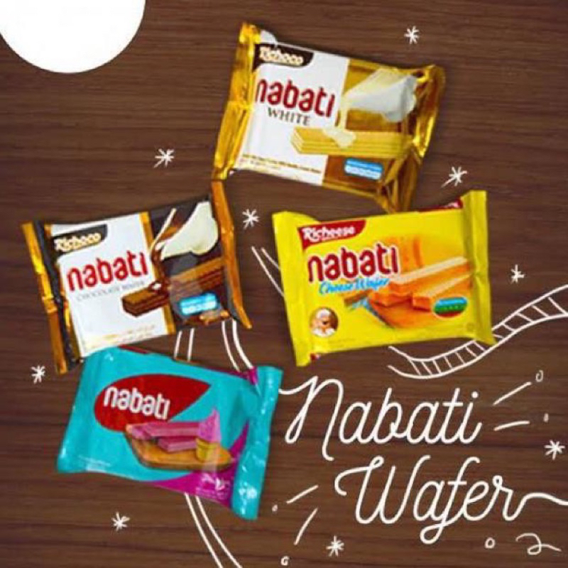 

WAFER Richeese Nabati Wafer Regular ecer satuan - Netto 39 gr