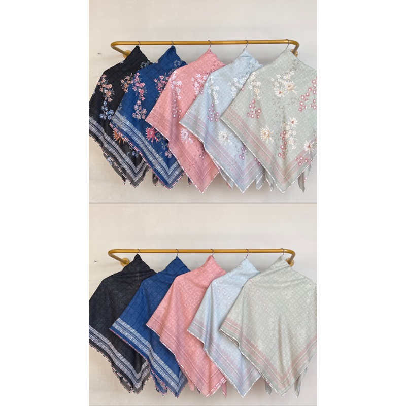 jilbab motif bahan voal size syar'i lasercut