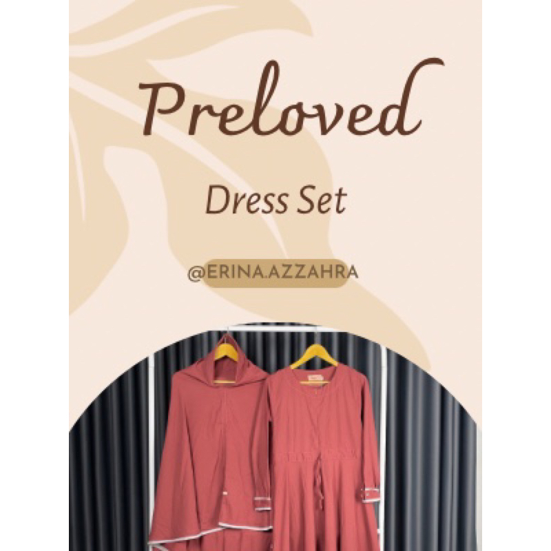 [PRELOVED]  Setelan Gamis | Preloved erina.azzahra