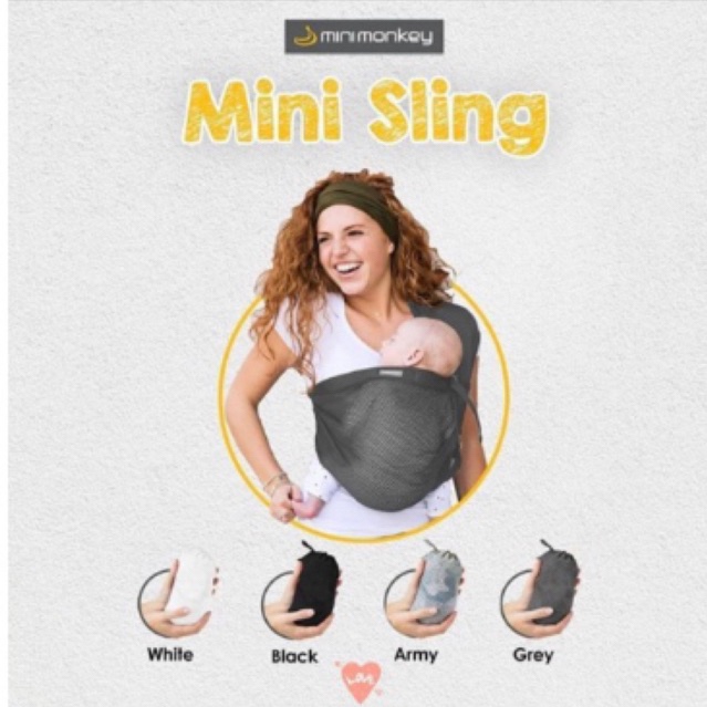 Preloved Gendongan Sling Minimonkey