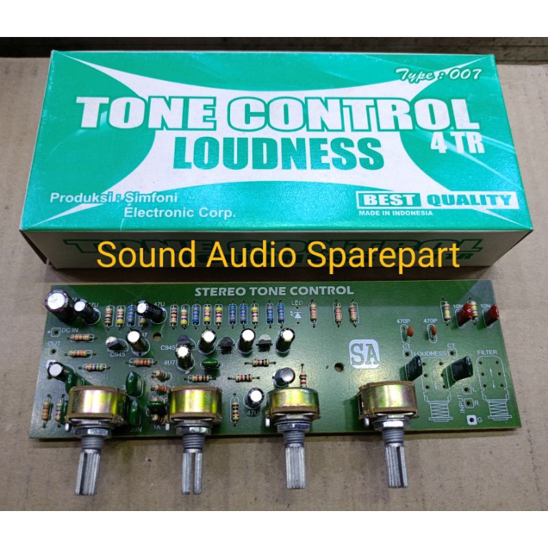 Kit Tone Control Stereo 007+pot TR