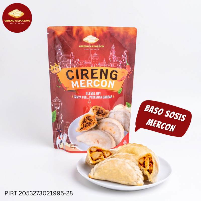 

Cireng Napoleon Isi Baso Sosis Mercon | Pedas!