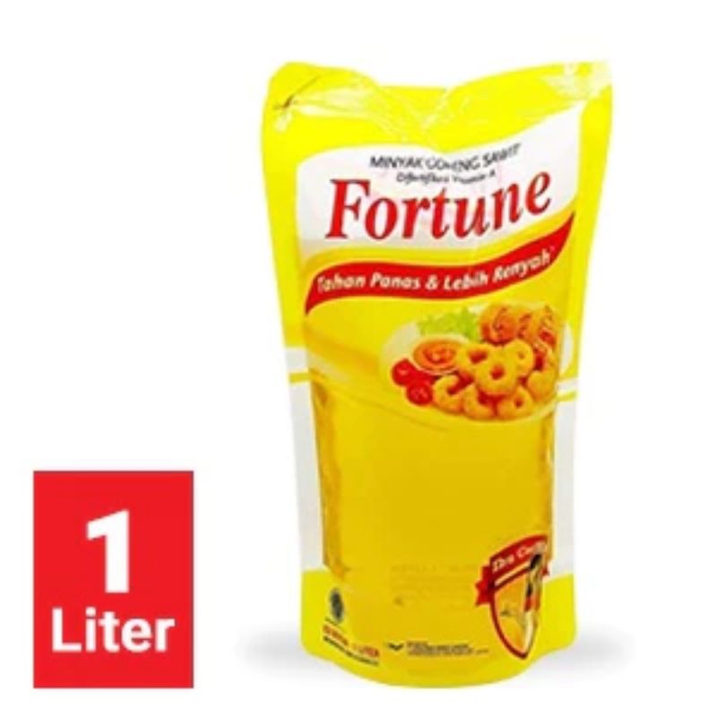 

Minyak Fortune 1liter Kemasan Refill