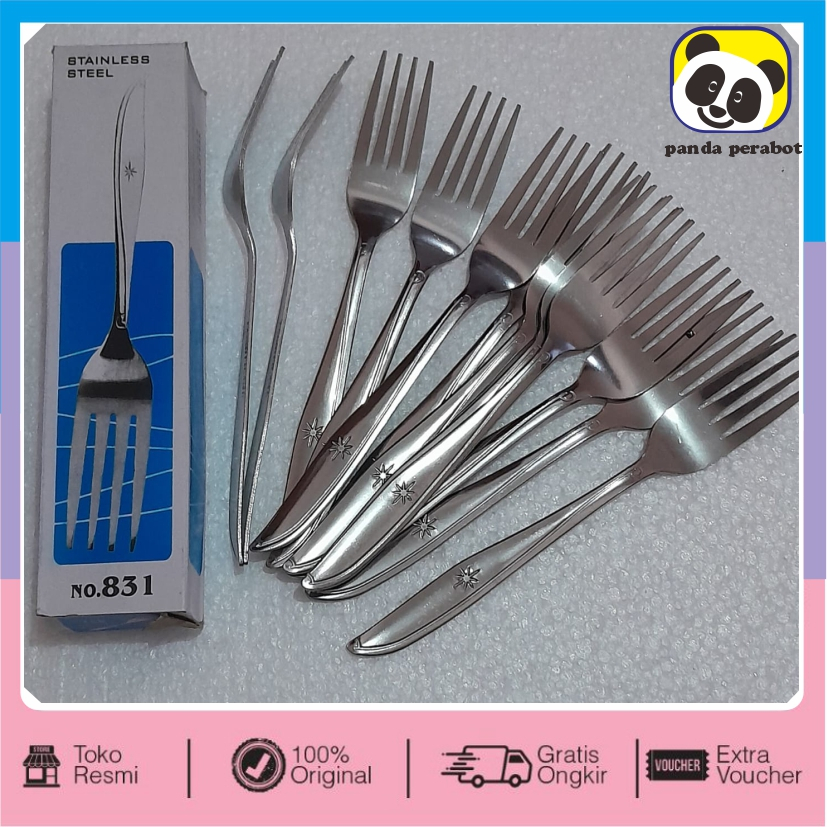 sendok garpu / sendok garpu tebal / sendok garpu 1 lusin