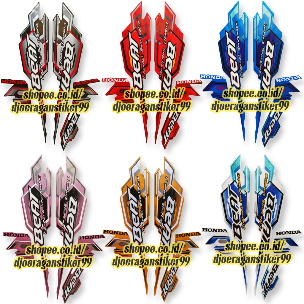 stiker striping beat 2008, striping honda beat 2008, stiker beat karbu 2008