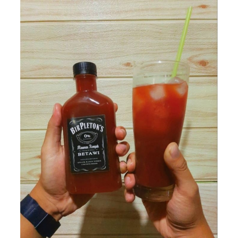 BIR PLETOK ENCANG H. AGUS MINUMAN REMPAH KHAS BETAWI