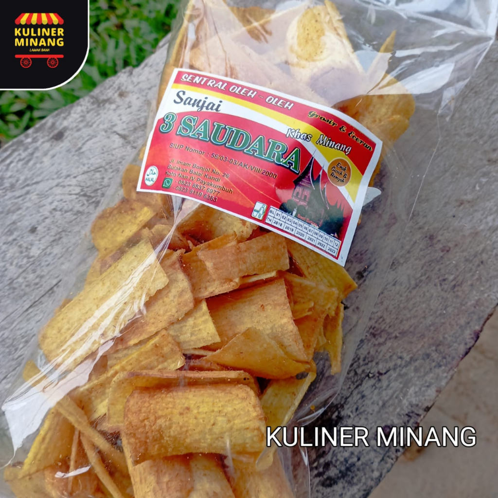 

Kerupuk Talas Balado Kunyit 250 gr Oleh-Oleh Asli Kampung Cemilan Makanan Payakumbuh Khas Padang Snack Jajanan Kuliner Minang Kabau Gurih Spicy Murah Renyah Resmi 100% Halal Original AX02