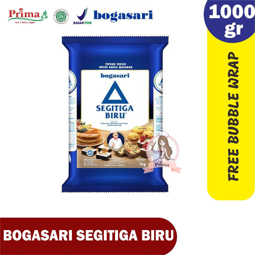 

Bogasari segitiga biru 1 kg