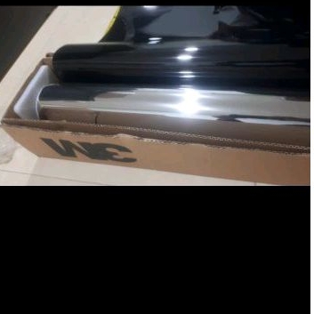 KACA FILM 3M BLACK CHROME SILVER ONE WAY CERMIN