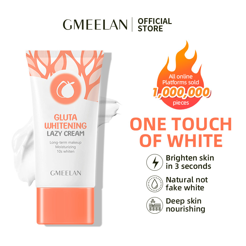 5X GLUTATHIONE SKIN WHITENING CREAM KOREA/ GMEELAN GLUTA WHITENING LAZY CREAM Niacinamide Dari Belan