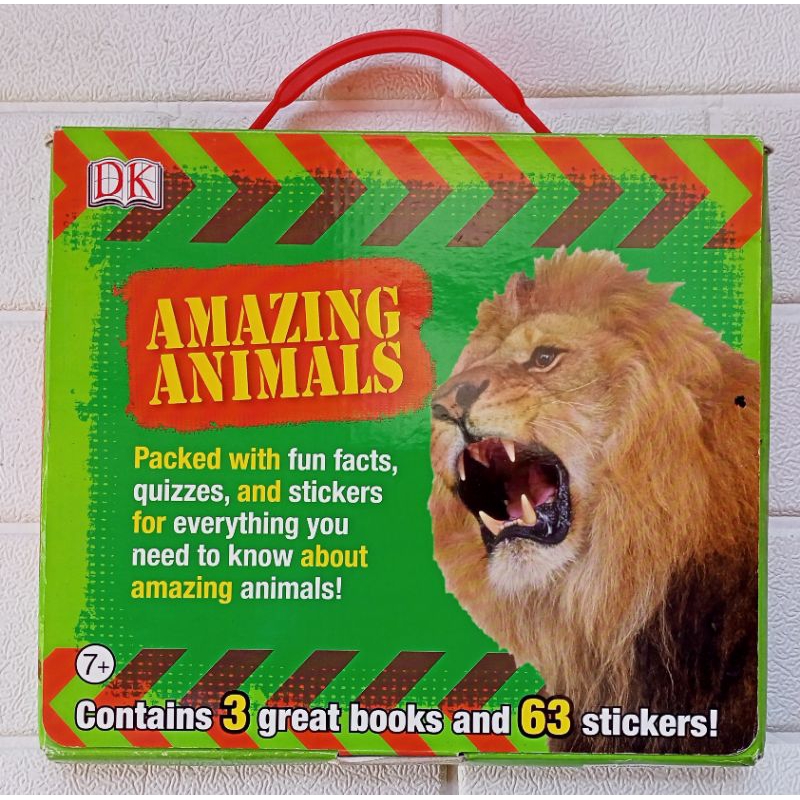 DK : Amazing Animasi (isi hanya 2 buku, no stiker) (Ori, Bekas, Preloved)