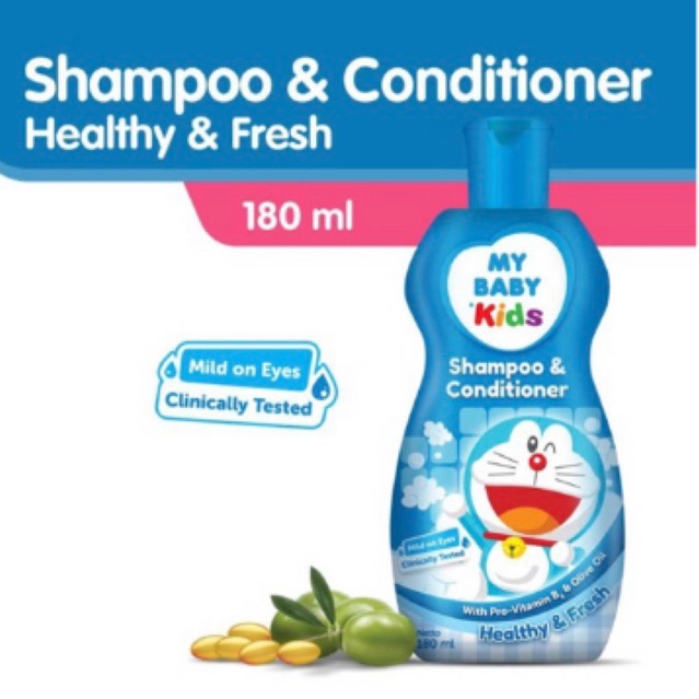 My Baby Kids Shampoo & Conditioner 180 ml / My Baby Kids Shampoo