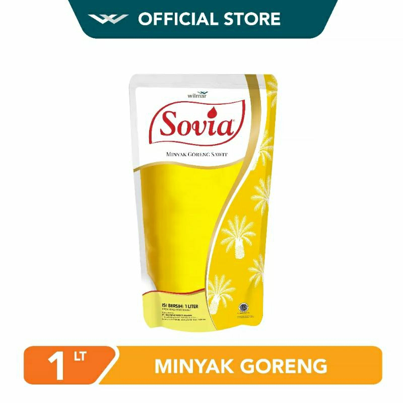 

Minyak Goreng Sovia 1 Liter Refill Kemasan Pouch