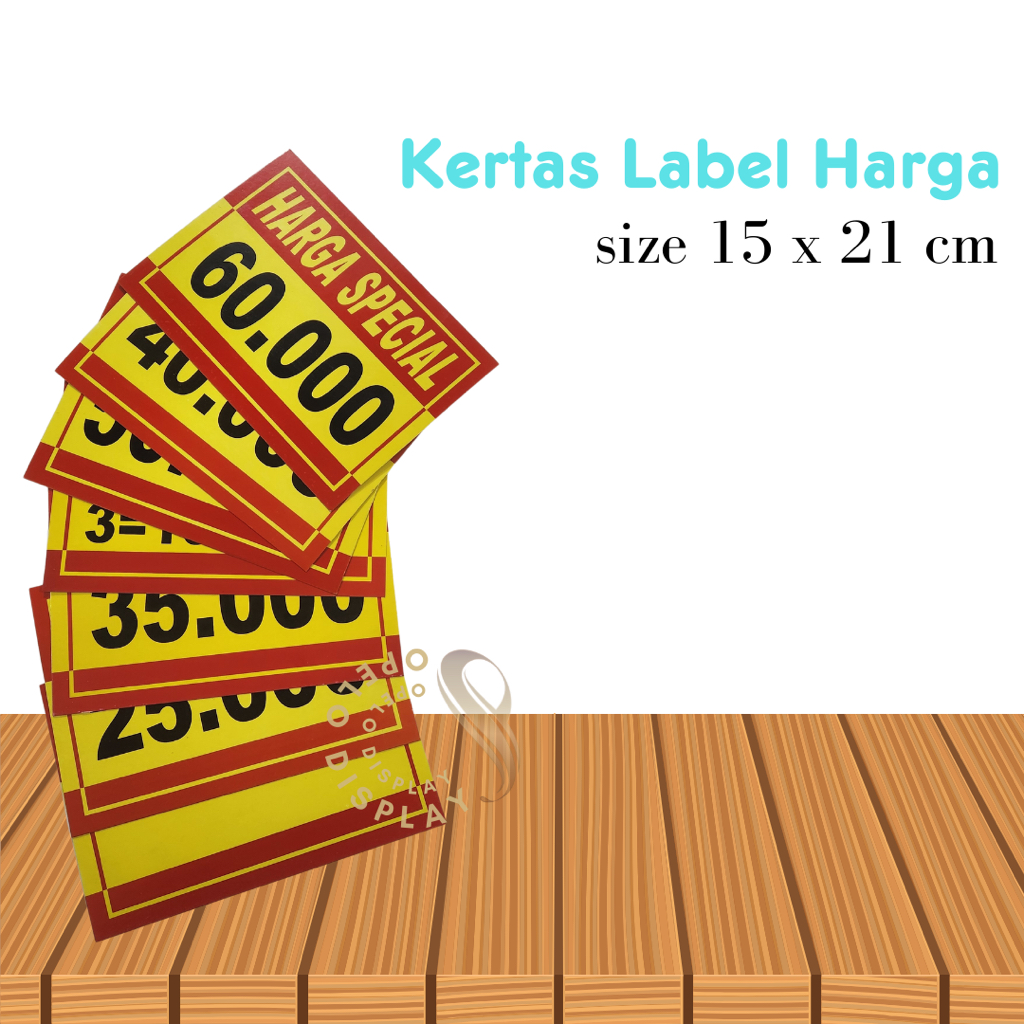 

KERTAS HARGA OBRAL KERTAS TULISAN HARGA SPECIAL