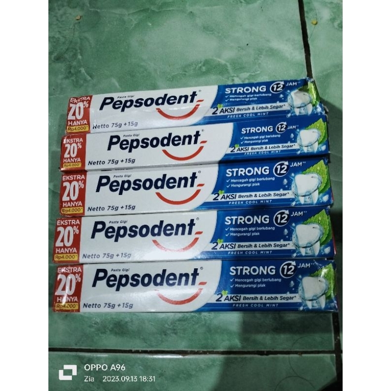 pepsodent 75 gr+15 grx 3 pcs