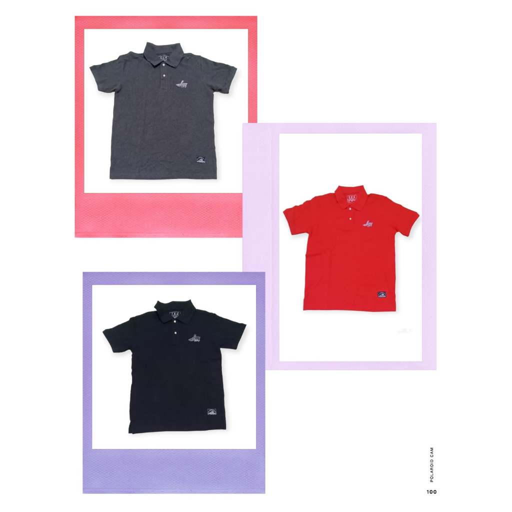 kaos Pria Polo Tsirt Berkerah LEA Ori.