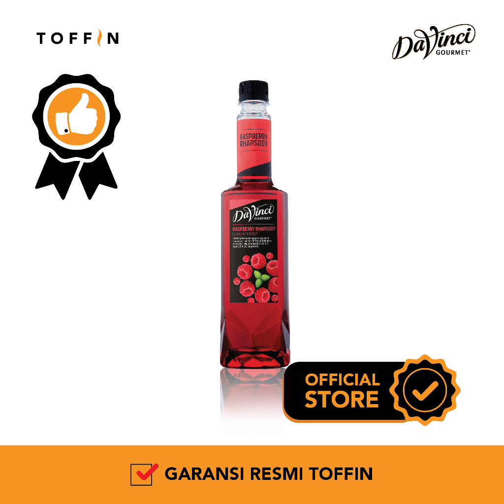 

Davinci Syrup Raspberry Rhapsody - Sirup Rasa Raspberry 750 ml