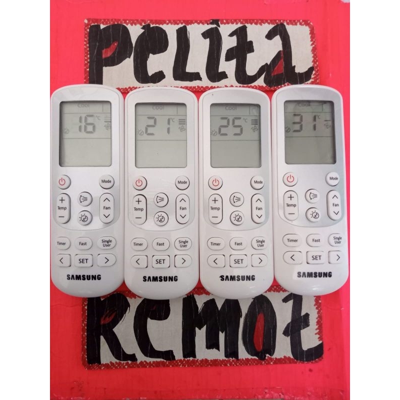 REMOTE REMOT AC SAMSUNG MATAHARI FAST INVERTER ORIGINAL TERLENGKAP