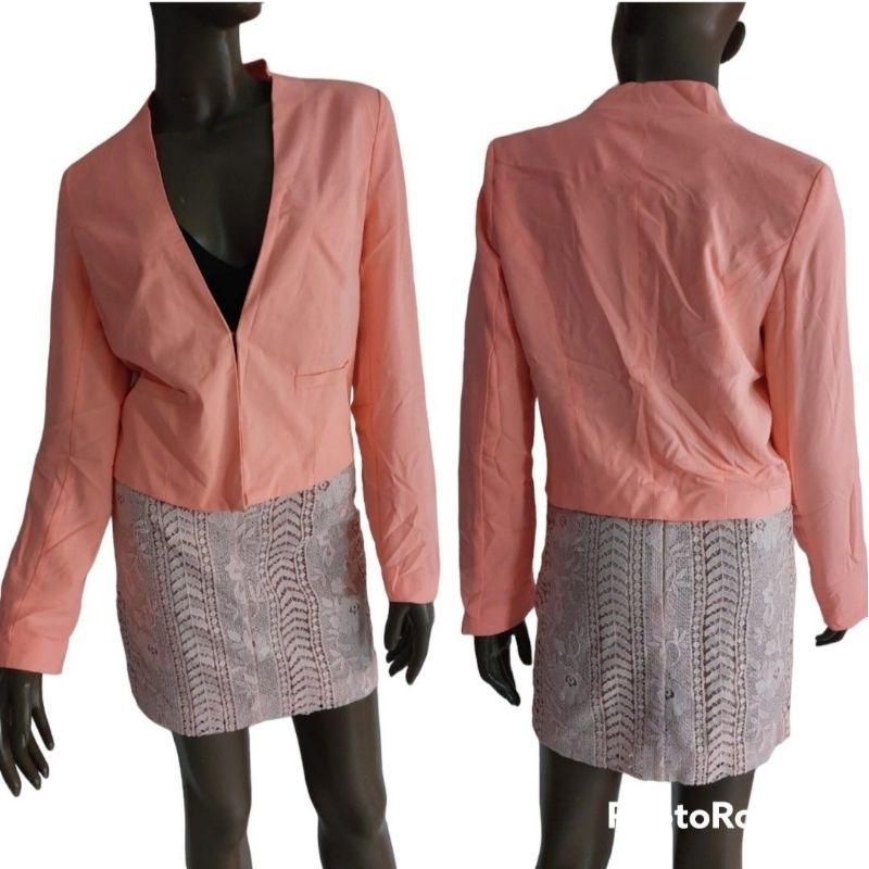 preloved branded cotton on blazer