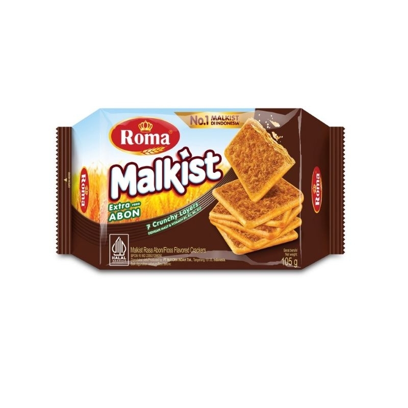 

Roma Malkist Abon Cracker 105 gr - Velyn Mart