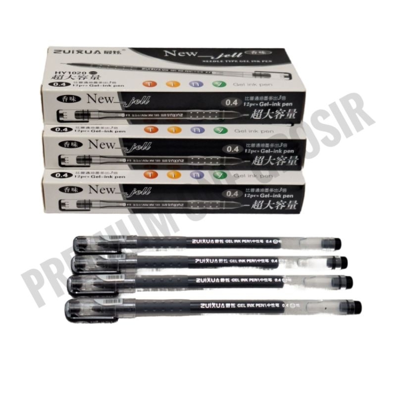 

1 Lusin Pena Gell ZUIXUA Isi 12 Pcs/Pulpen gell/Pulpen