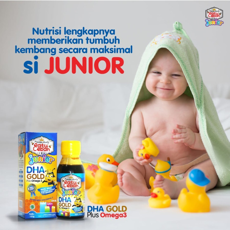 

MADU ANAK RATU LEBAH JUNIOR DHA GOLD Anak Cerdas & Sehat