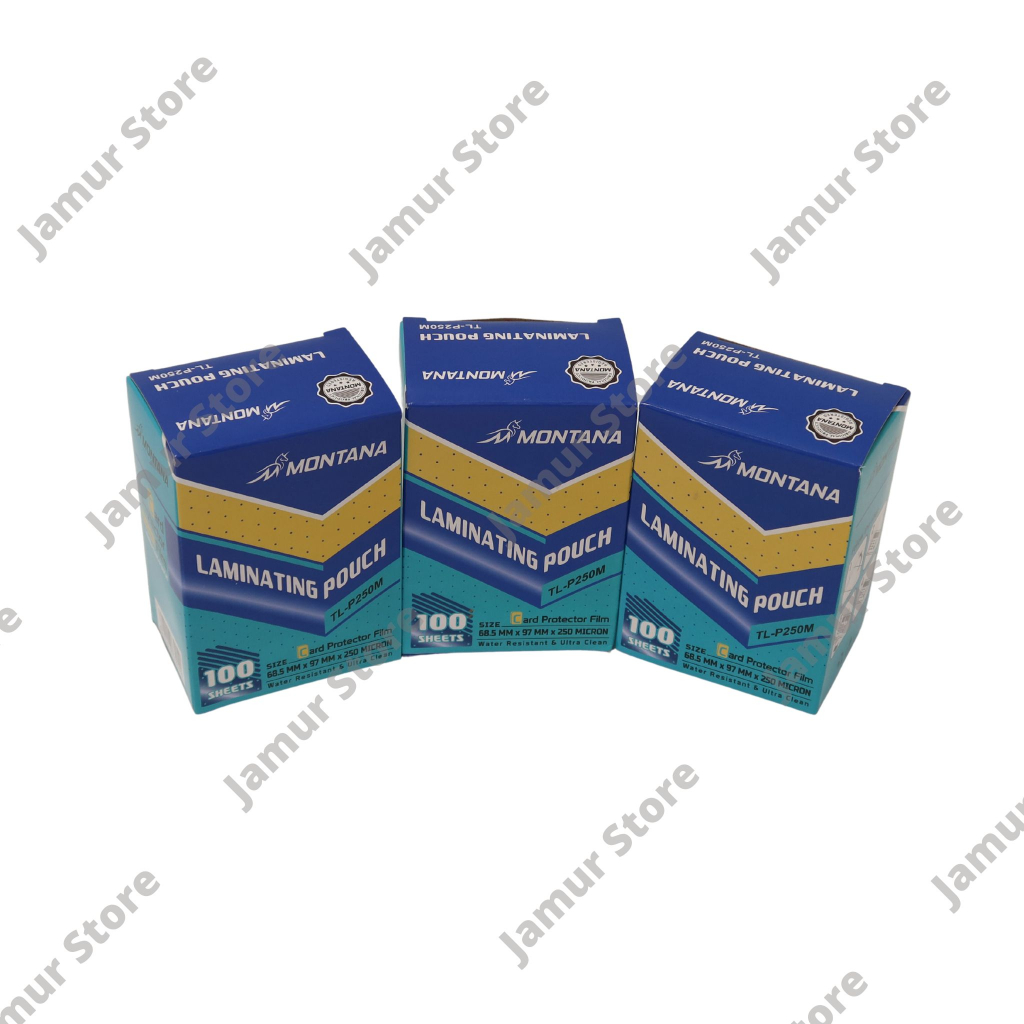 

Plastik Laminating KTP / Laminating KTP Hombo 250 Micron