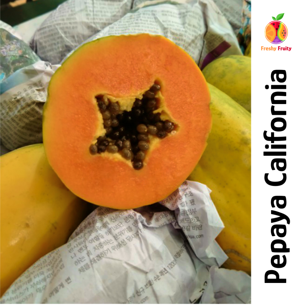 

Pepaya California Sumatera Premium - 1kg/buah | Freshy Fruity