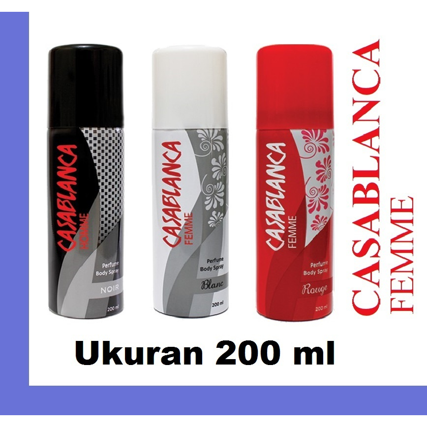 CASABLANCA BODY SPRAY DEO 200ml