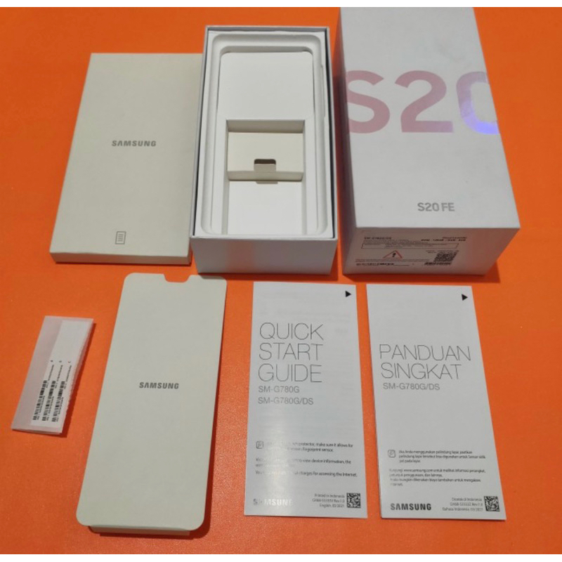 Dus Box Samsung Galaxy S20 FE Lavender Resmi Sein Original 100%  Copotan